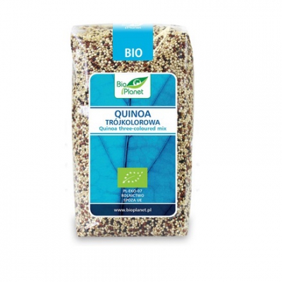 Bio Planet  Quinoa trójkolorowa (komosa ryżowa) BIO 500g