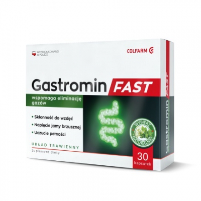 Gastromin Fast 30 kaps.