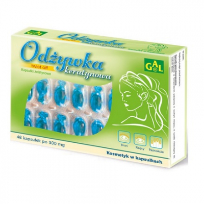 Odżywka keratynowa 48 kaps.