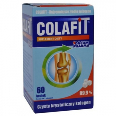 Colafit - Kolagen 99,9 % 60 kostek