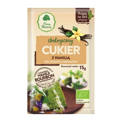 Cukier z Wanilią EKO 15g