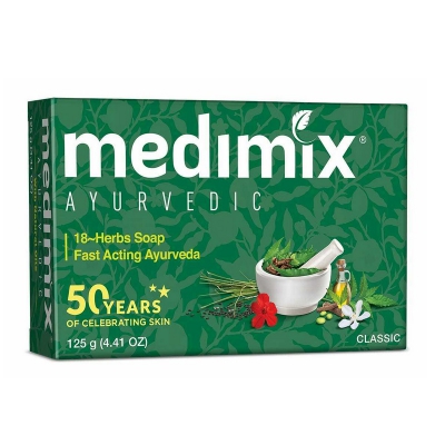 Medimix Herbal Green Mydło Ajurwedyjskie 18 Ziół 125g