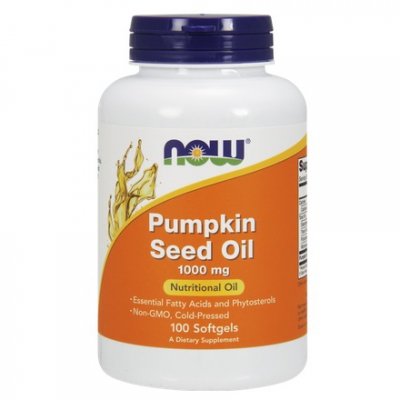 Pumpkin Seed Oil (Olej z pestek dyni) 1000mg 100 kaps.