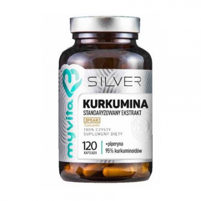Silver Pure 100% Kurkumina 120 kaps.