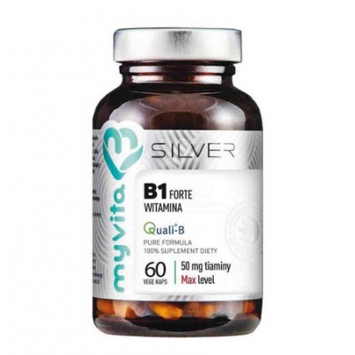 Silver Pure 100% Witamina B1 FORTE 50mg 60 kaps.