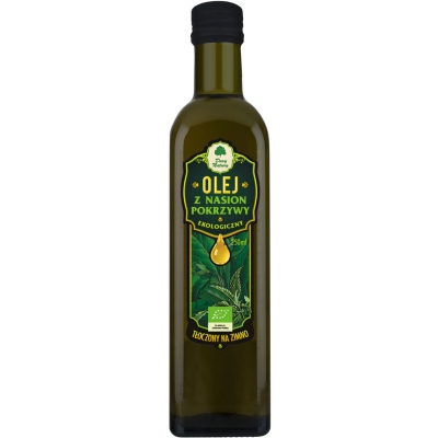 Olej z nasion pokrzywy EKO tłoczony na zimno 250ml