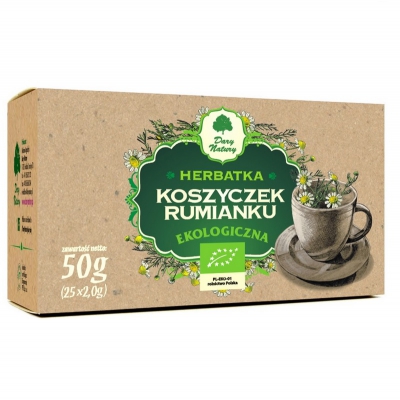 Herbatka Rumianek koszyczek EKO 25x2g