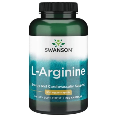 L-Arginina 500mg 200 kaps.