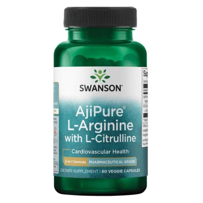 AjiPure L-Arginina + L-Citrulina 60 kaps.