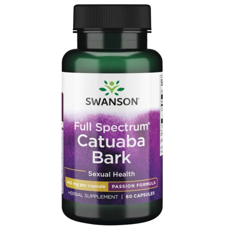 Catuaba Bark 465mg 60 kaps.