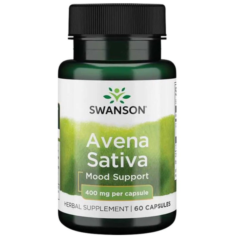 Full Spectrum Avena Sativa (Owies zwyczajny) 400mg 60 kaps.