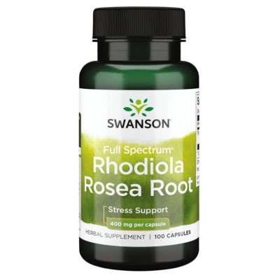 Rhodiola Rosea Root 400mg 100 kaps.