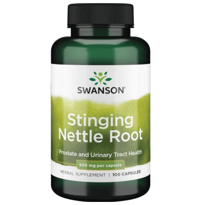 Stinging Nettle Root (Pokrzywa zwyczajna korzeń) 500mg 100 kaps.