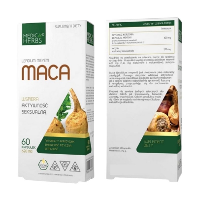 Maca 620mg 60 kaps.