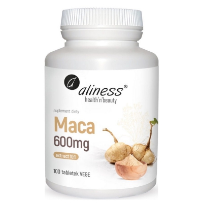 Maca ekstrakt 10:1 600mg 100 tabl.