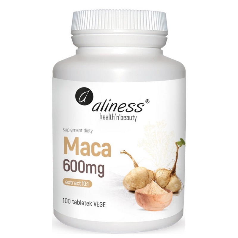 Maca ekstrakt 10:1 600mg 100 tabl.