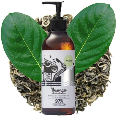 Naturalny żel pod prysznic Yunnan chińska herbata 400ml