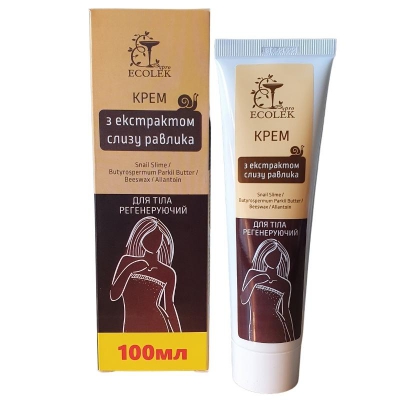 Ekolek Krem do twarzy i ciała z ekstraktem śluzu ślimaka Regenerujący 100ml