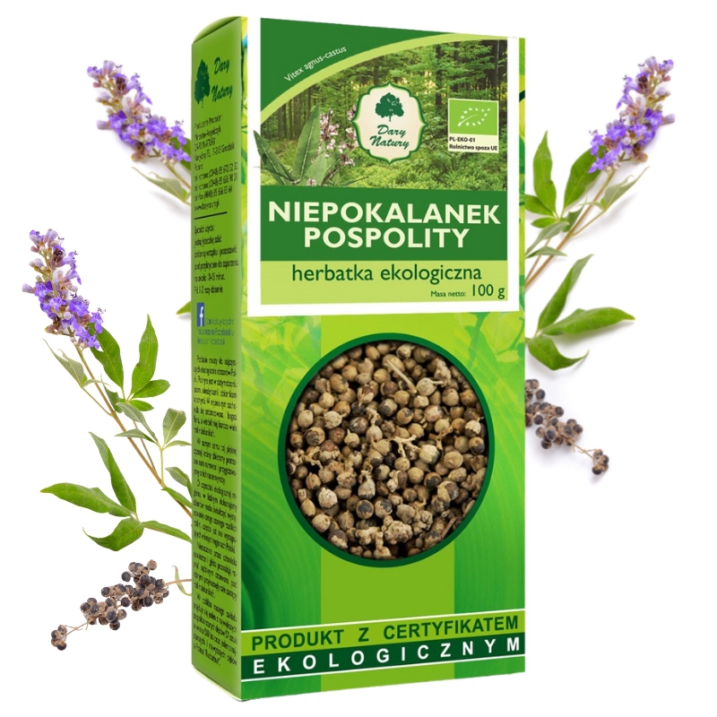 Niepokalanek pospolity (Vitex agnus-castus) EKO 100g