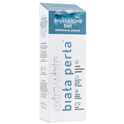 Biała Perła Pasta do zębów Krystaliczna Biel Efektowny połysk 75ml