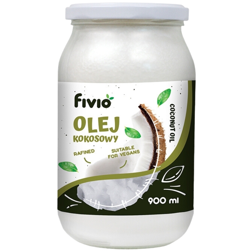 Olej kokosowy rafinowany (Fivio) 900ml