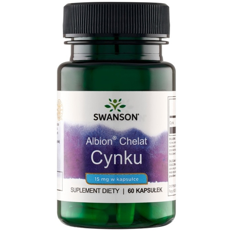 Albion Chelat Cynku 15mg 60 kaps.