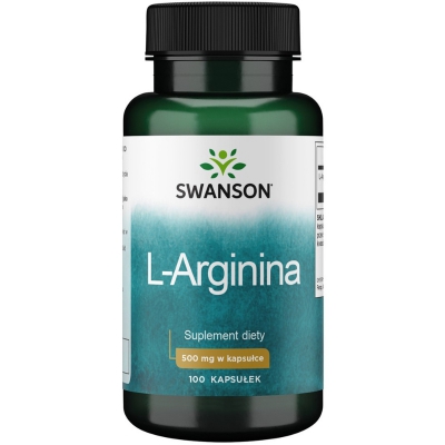 L-arginina 500mg 100 kaps.
