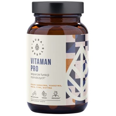 Vitaman Pro wsparcie funkcji rozrodczych 60 kaps.