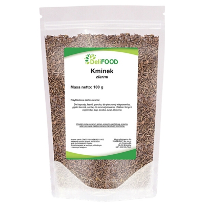 Kminek ziarno (DeliFood) 100g