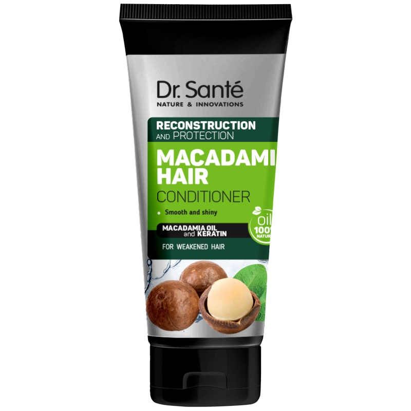 Dr Sante Balsam do włosów Makadamia Odbudowa i ochrona do włosów osłabionych 200ml