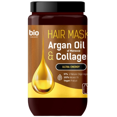 Bio naturell Maska do włosów Argan & Collagen 946ml