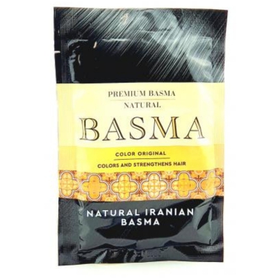 Henna do włosów Irańska naturalna BASMA 25g