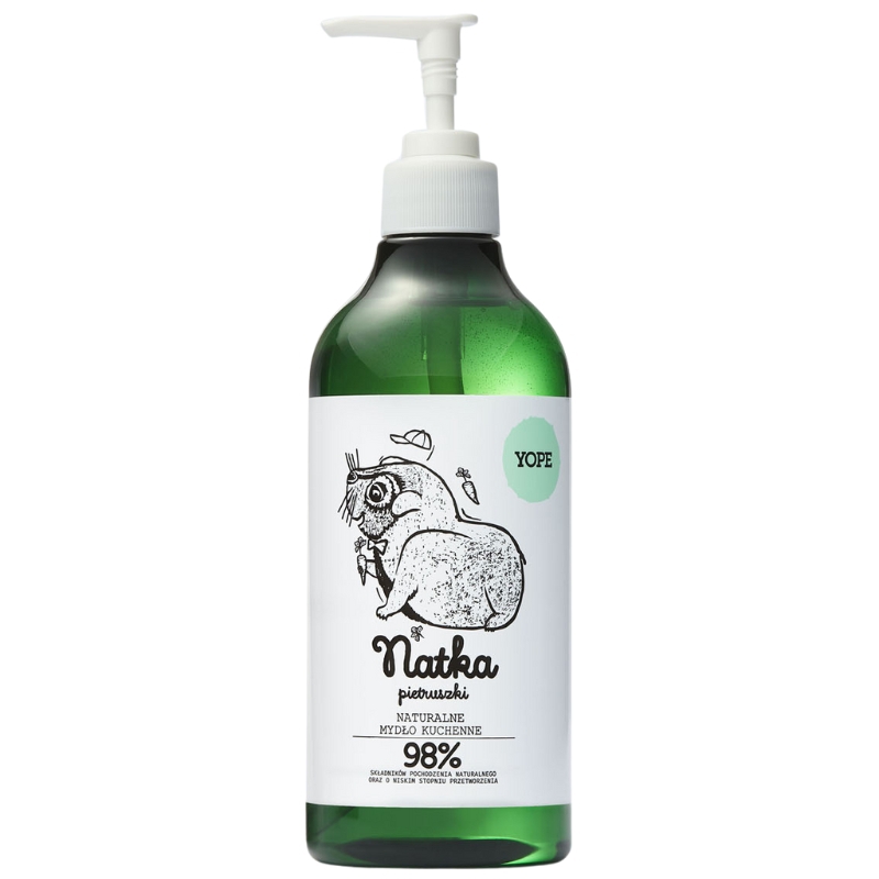 Naturalne kuchenne mydło do rąk Natka pietruszki 500ml