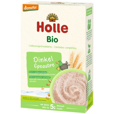 Holle Bio Kaszka orkiszowa pełnoziarnista Demeter od 5 miesiąca 250g