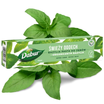 Pasta do zębów Świeży oddech Bazylia 100ml