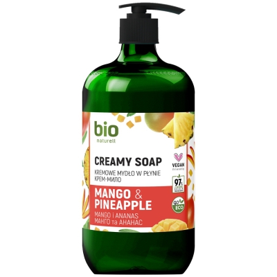 Bio Naturell Kremowe Mydło w płynie Mango i ananas 946ml