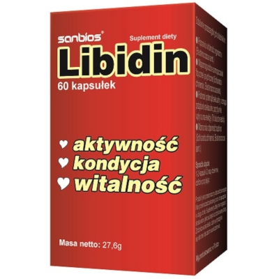 Libidin 460 mg 60 kaps.