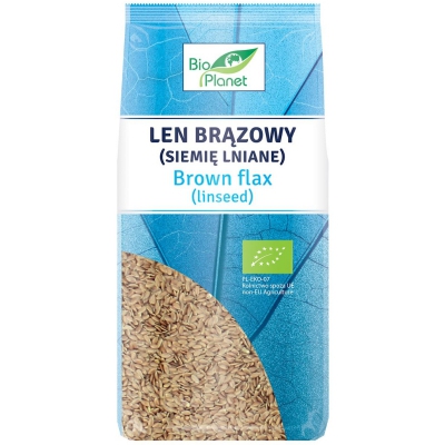 Bio Planet Len brązowy (siemię lniane) BIO 400g