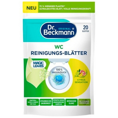 Dr Beckmann Listki do czyszczenia WC Cytrusowe 20szt