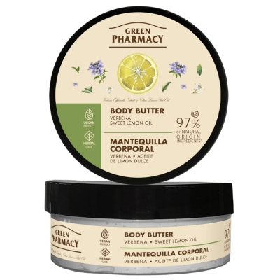 Green Pharmacy Masło do ciała Werbena i olejek ze słodkiej cytryny 200ml