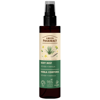 Green Pharmacy Mgiełka do ciała Wetiweria i wanilia 150ml