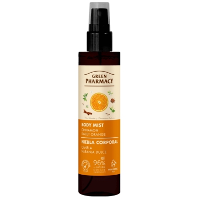 Green Pharmacy Mgiełka do ciała Cynamon i słodka pomarańcza 150ml