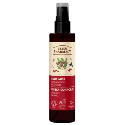 Green Pharmacy Mgiełka do ciała Drzewo sandałowe i paczula 150ml