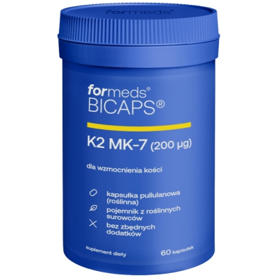 Formeds Bicaps Witamina K2 MK-7 200µg 60 kaps.