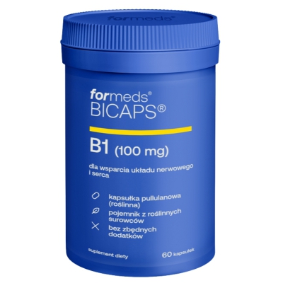 Formeds Bicaps Witamina B1 100mg 60 kaps.