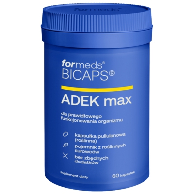 Formeds Bicaps Witaminy ADEK MAX 60 kaps.