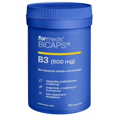 Formeds Bicaps Witamina B3 (Niacyna) 60 kaps.