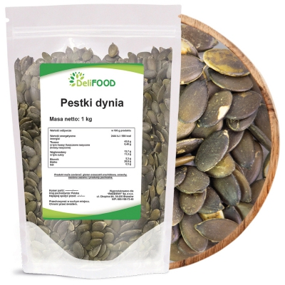 Pestki dyni łuskane (DeliFood) 1kg