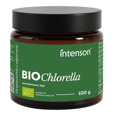 Chlorella BIO proszek (sproszkowane algi) 100g