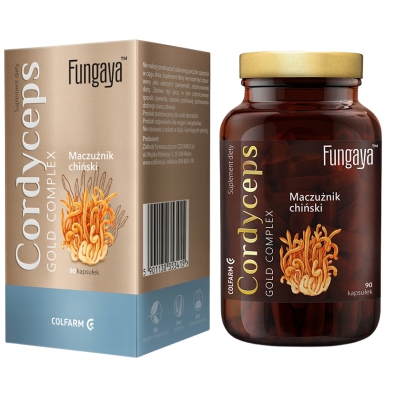 Fungaya Cordyceps Gold Complex (Maczużnik chiński) 90 kaps.